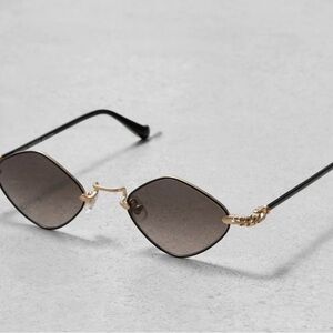 Chrome Heart Diamond Dog Sunglasses